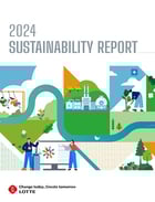 2024년 롯데 지속가능경영보고서 표지. /사진=롯데