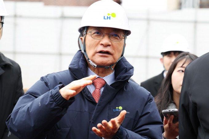 이한준 한국토지주택공사(LH) 사장의 면직안이 두 달 만에 재가됐다. 사진은 이한준 LH 사장. /사진=LH