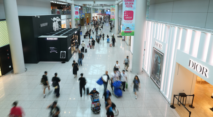 인천국제공항 제1터미널 면세구역의 모습. /사진=뉴시스