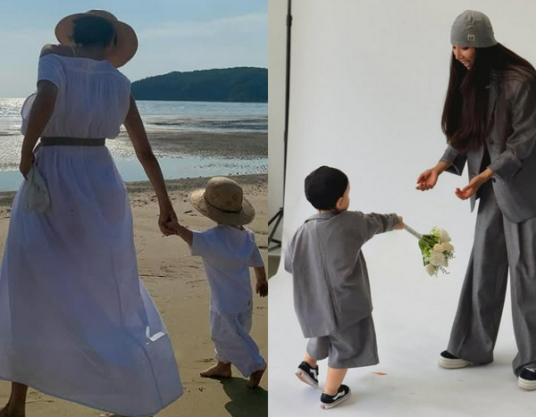 문가비가 공개한 아들과의 일상 사진. /사진=문가비 인스타그램