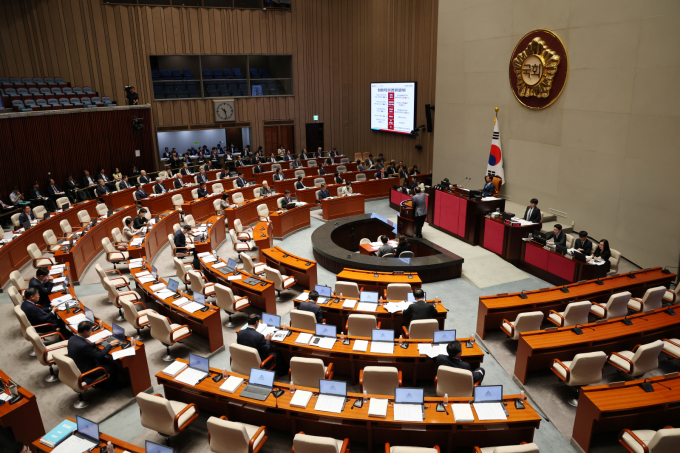 국회가 오는 5일부터 내년도 예산안 심사에 본격 돌입한다. 사진은 지난 9월 열린 제429회 국회(정기회) 예산결산특별위원회 제1차 전체회의 모습. /사진=뉴스1