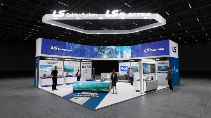 LS일렉트릭의 빅스포 2025 부스 조감도. /사진=LS일렉트릭