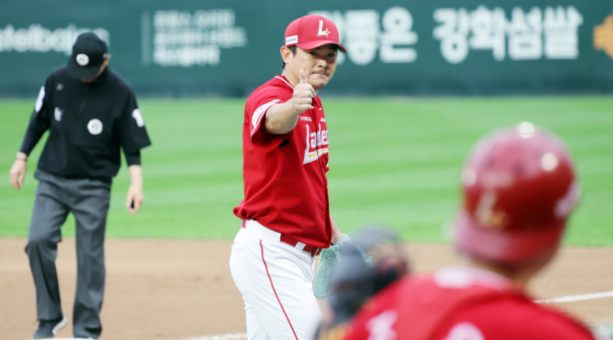 베테랑 선수들이 대거 은퇴했지만 노경은과 김진성, 최형우는 여전히 핵심으로 활약 중이다. 사진은 SSG에서 활약 중인 노경은. /사진=스타뉴스 