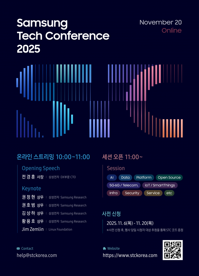 '삼성 테크 콘퍼런스 2025' 포스터. /사진=삼성전자