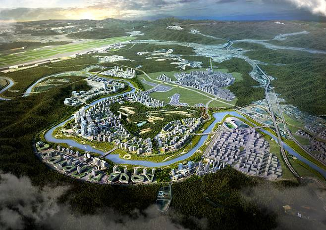 대구·경북(TK) 통합신공항 조감도/사진제공=대구광역시 