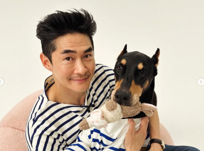 배우 배정남이 떠나간 반려견 벨을 그리워하며 또다시 마음을 전했다. /사진=배정남 인스타그램