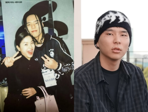 개그우먼 김지선의 둘째 아들이자 래퍼로 활동중인 시바가 자신의 속내를 털어놨다. 사진은 개그우먼 김지선과 그의 아들인 래퍼 시바 모습. /사진=시바 인스타그램, 유튜브 채널 '순풍 선우용여' 캡처