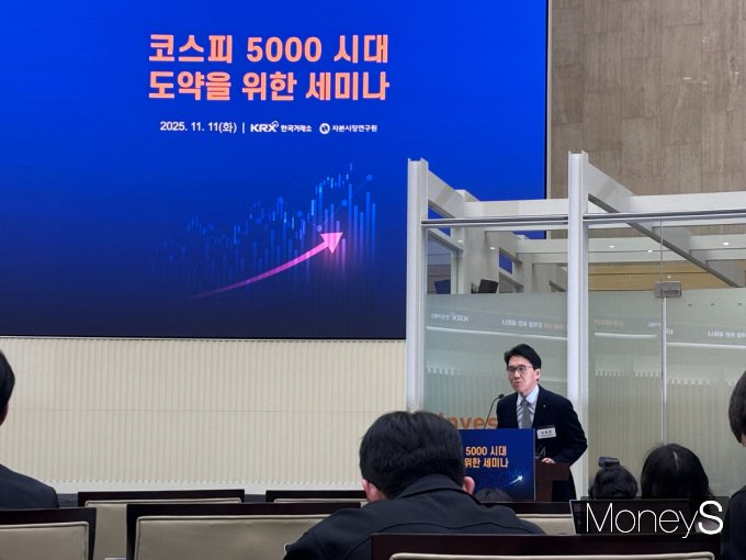 김동원 KB증권 리서치센터장이 코스피 상승 여력이 남아있다고 평했다. 사진은 김 센터장. /사진=이예빈 기자