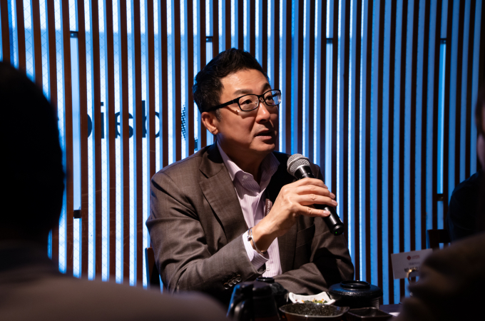 사진은 제임스박 롯데바이오로직스 대표. /사진=롯데바이오로직스