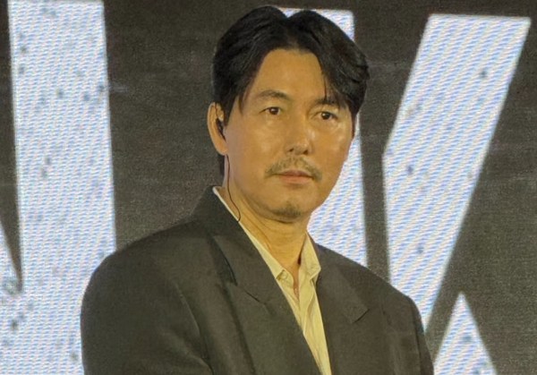배우 정우성이 혼외자 논란 이후 첫 작품을 선보인다. 사진은 배우 정우성이 '디즈니+ 오리지널 프리뷰 2025'(Disney+ Originals Preview 2025)에 참석한 모습. /사진=스타뉴스
