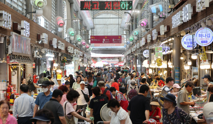 서울 시내 한 전통시장의 모습./사진=뉴스1