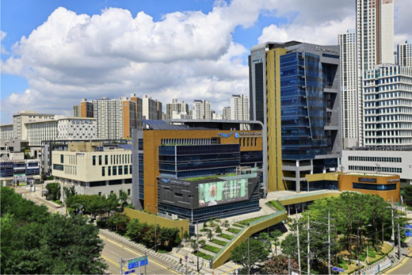 인천광역시 상수도사업본부 전경.