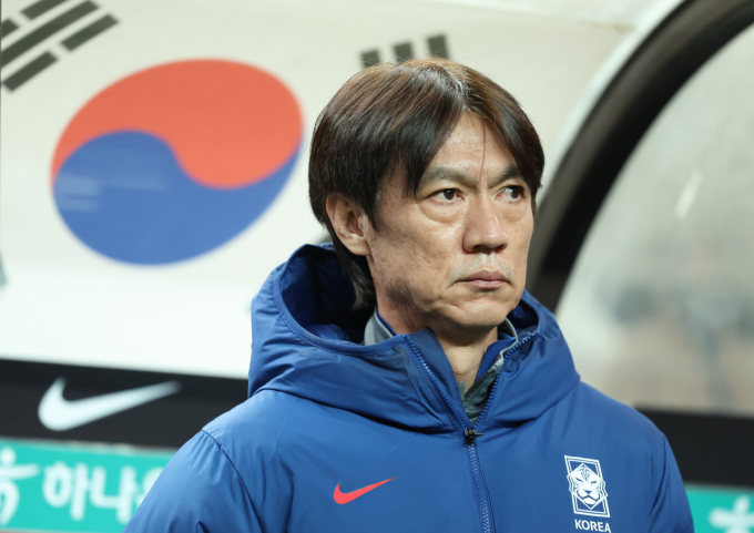 홍명보 감독이 이끄는 한국축구대표팀이 2025시즌 일정을 마쳤다. 사진은 한국 축구대표팀을 이끌고 있는 홍명보 감독. /사진=뉴시스