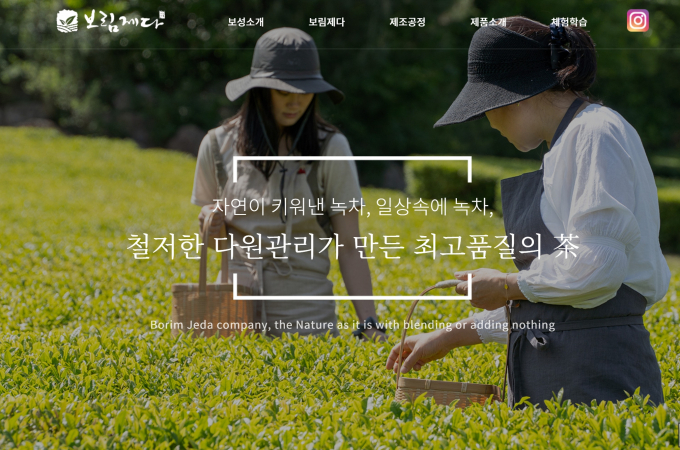                                                    보림제다 홈페이지 갈무리/머니S
