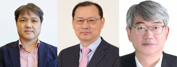  배용배 효성중공업 남통효성변압기유한공사 총경리 부사장·배인한 효성티앤씨 효성동나이법인장  부사장·박남용 효성중공업 건설PU장 부사장/사진=효성그룹