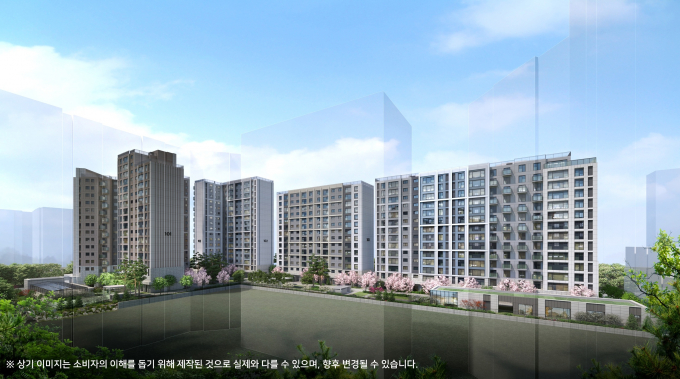 GS건설이 다음달 역삼센트럴자이를 분양할 예정이다. 사진은 해당 단지 투시도 모습. /사진=GS건설