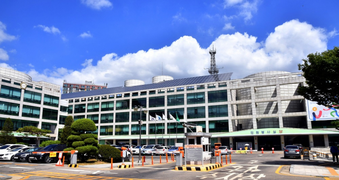 시흥시청 전경.