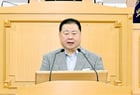20일 김경일 파주시장이 제260회 파주시의회 제2차 정례회에서 2026년 시정연설을 진행하고 있다. /사진제공=파주시