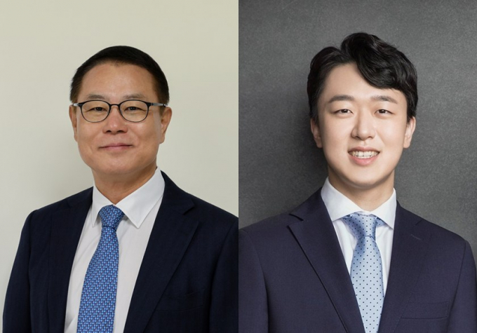 농심이 조용철(왼쪽) 영업부문장 부사장을 신임 대표이사 사장으로 내정하고 신상열 미래사업실장을 전무에서 부사장으로 승진시키는 내용의 임원인사를 단행했다. /사진=농심