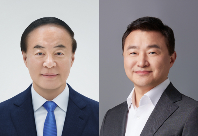 전영현 삼성전자 DS부문 대표이사 부회장과 노태문 DX부문 대표이사 사장. / 사진=삼성전자