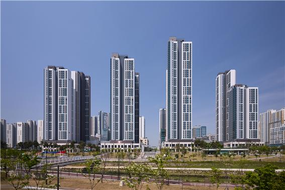 ‘고덕 유보라 더 크레스트’ 전경 /사진 제공=반도건설