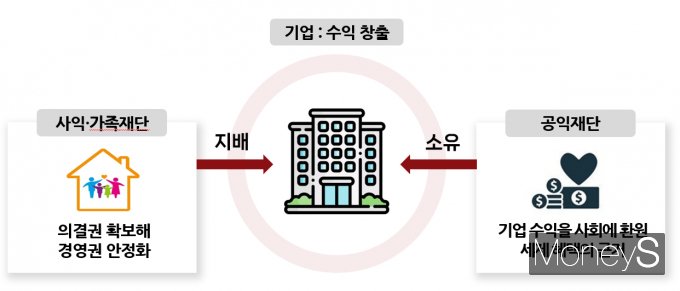 독일식 이원재단 제도. / 그래픽=강지호 기자