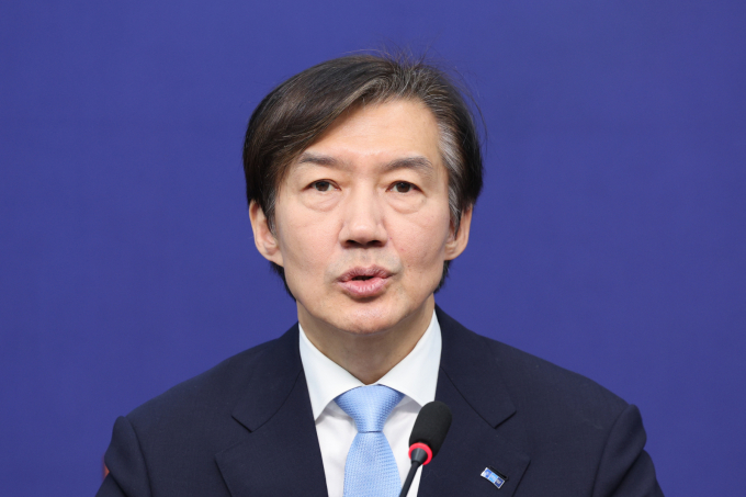 조국 조국혁신당 대표가 과거 검찰의 수사 배후에 김건희 여사가 있었을 것이라고 주장했다. 사진은 26일 조국 조국혁신당 대표가 서울 여의도 국회에서 열린 '끝까지 간다' 특별위원회 회의에서 발언하는 모습. /사진=뉴스1