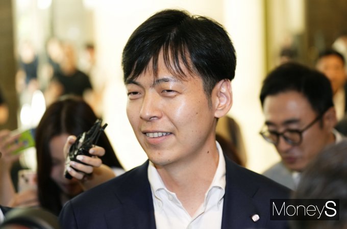 사진은 지난해 하반기 롯데 VCM에 참석한 신유열 부사장./사진=임한별 기자
