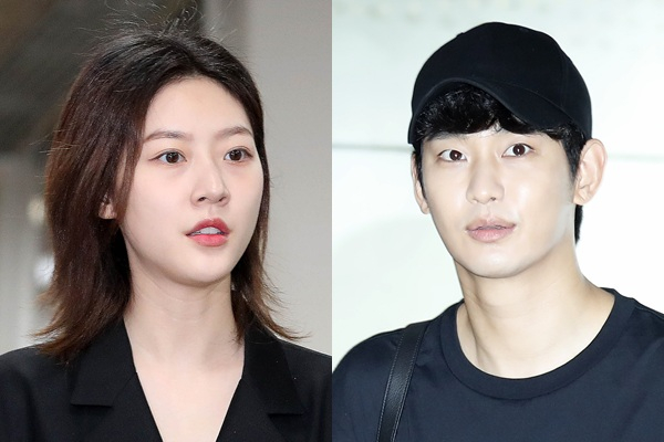 고인이 된 배우 김새론(왼쪽) 모친이 법률대리인을 통해 고인이 배우 김수현과 미성년자 시기에 교제했다는 증거가 담긴 메시지와 메모, 편지 등을 추가로 공개했다./사진=뉴스1