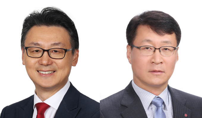 2026 LG전자 임원인사에서 사장으로 승진한 은석현 VS사업본부장(왼쪽)과 이재성 ES사업본부장.  / 사진=LG전자