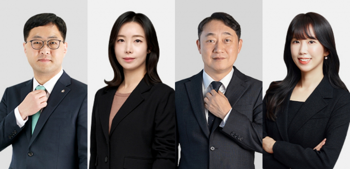 법무법인 대륜이 가업승계와 자산 이전을 전문으로 다루는 '미래가업승계센터'를 공식 출범했다. 법무법인 대륜 호규찬 변호사, 박수진 회계사, 이규철 세무사, 이주희 세무사. /사진=대륜