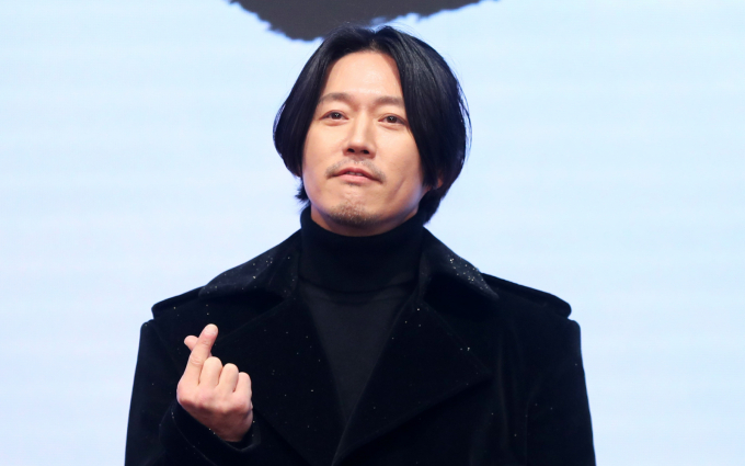 배우 장혁이 지난달 18일 오후 서울 구로구 더 세인트에서 열린 KBS2 대하사극 '문무(文武)' 제작보고회에서 포즈를 취하고 있다. /사진=뉴시스