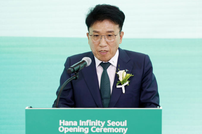 하나금융그룹이 1일 창립 20주년을 맞아 100년 기업으로 도약을 다짐했다. 사진은 함영주 회장./사진=임한별(머니S)