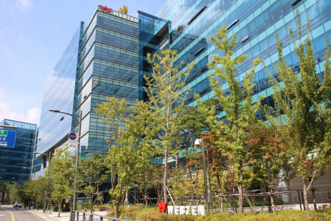 판교 웹젠 사옥. /사진=웹젠