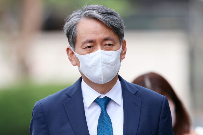조지호 경찰청장이 12·3 비상계엄 당시 윤석열 전 대통령으로부터 국회로 월담하는 의원들을 체포하라는 지시를 받았다고 증언했다. 사진은 지난 9월30일 오후 조 청장이 서울 종로구 헌법재판소 대심판정에서 열린 탄핵심판 사건 2차 변론기일에 출석해 자리하고 있는 모습. /사진=뉴시스