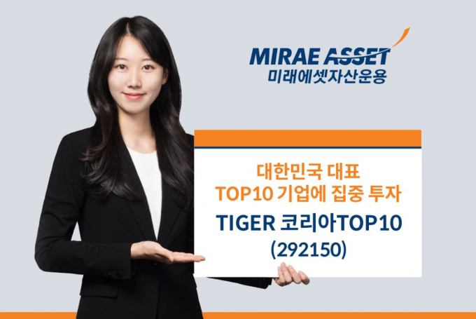 미래에셋자산운용이 'TIGER TOP10 ETF'를 TIGER 코리아TOP10으로 명칭을 바꿨다. /사진=미래운용