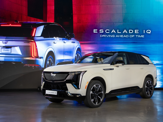 캐딜락 에스컬레이드 IQ의 정측면 모습. /사진=한국자동차기자협회