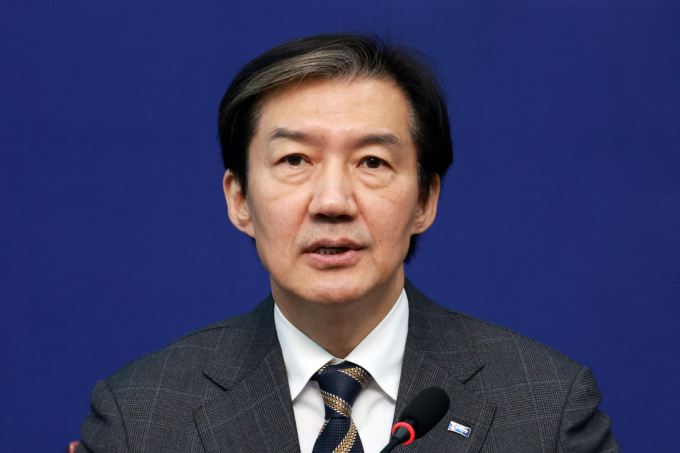 조국 조국혁신당 대표가 더불어민주당이 추진 중인 내란전담재판부에 관해 "위헌 소지를 없애 2심부터 가동되도록 해야 한다"고 주장했다. 사진은 지난 8일 조 대표가 서울 여의도 국회에서 열린 최고위원회의에서 발언하는 모습. /사진=뉴시스