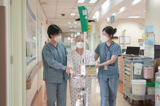 간호간병통합서비스병동 모습/사진=동남권원자력의학원