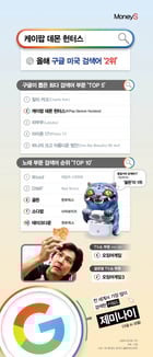 구글이 지난 5일(현지시각) 발표한 '올해 구글 미국 검색어'에 따르면 넷플릭스 '케이팝 데몬 헌터스'가 최다 검색어 부문 2위를 차지했다./그래픽=강지호 기자