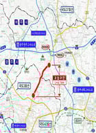 이천시 국지도 70호선 백사 흥천 간 도로건설 사업 위치도. /사진제공=이천시