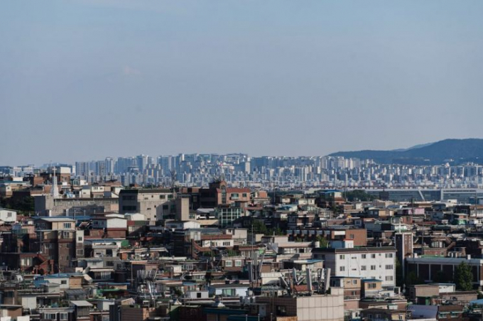 성남시 수정 중원 생활권 전경. /사진제공=성남시 