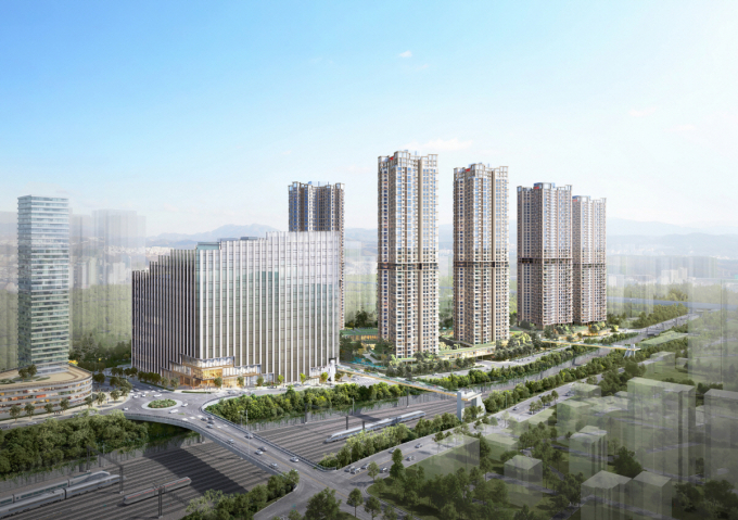 부동산 개발 PM사 한원홀딩스는 광운대역세권 개발사업 사업시행자인 HDC현대산업개발과 부지 매도인인 코레일을 상대로 서울중앙지방법원에 손해배상 청구 소송을 제기했다. 사진은 '광운대역세권 개발사업' 조감도. /사진=서울시