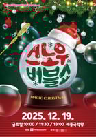 '스노우 버블쇼'포스터. /사진제공=여주시