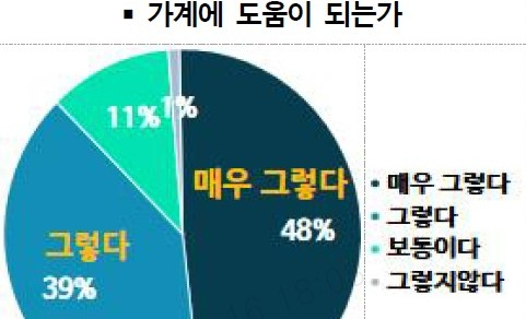 수원페이 사용자 설문조사 결과 그래프./사진제공=수원시