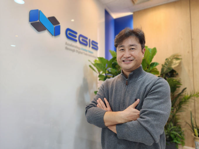 사진은 김성호 이지스 대표. /사진=박찬규 기자