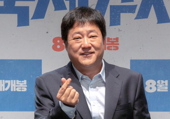 음주운전으로 활동을 중단한 배우 곽도원이 복귀한다. 사진은 2020년 7월 영화 '국제수사' 제작보고회에 참석한 배우 곽도원. /사진=머니투데이(영화사하늘 제공)