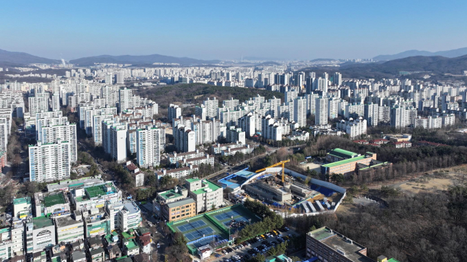 분당 노후계획도시 전경. /사진제공=성남시