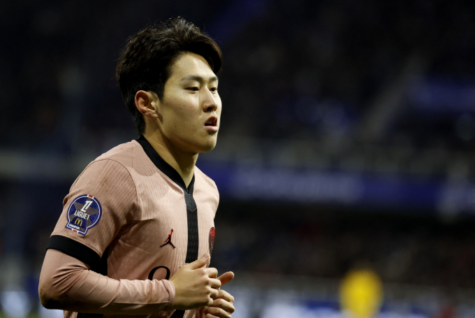 이강인이 허벅지 부상으로 몇 주 동안 경기에 나서지 못할 전망이다. /사진=로이터