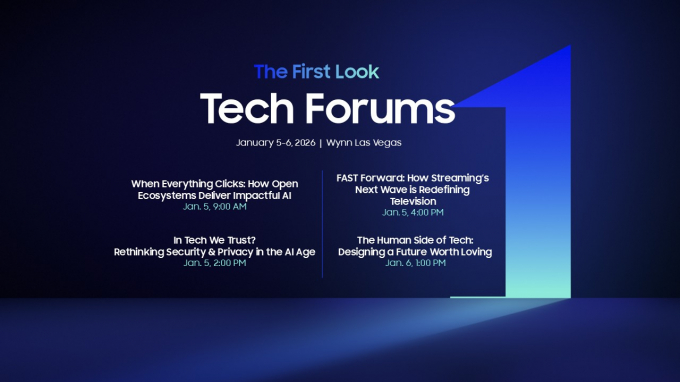삼성전자가 다음 달 미국 라스베이거스에서 '삼성 기술 포럼(Samsung Tech Forum)'을 갖고 삼성전자만의 차별화된 AI 비전과 비즈니스 전략을 공개한다. /사진=삼성전자